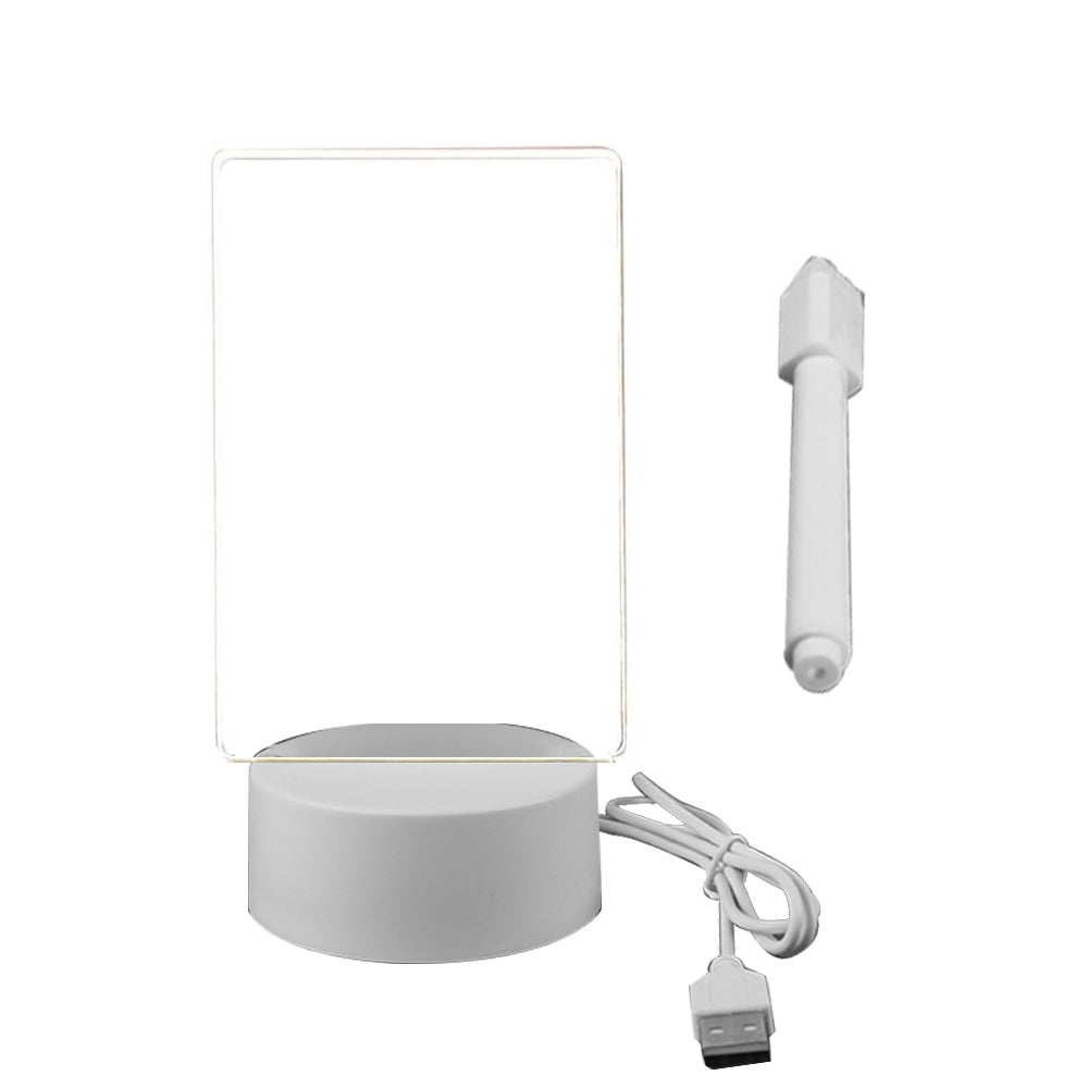 Bright LED Lighted Whiteboard Display Board