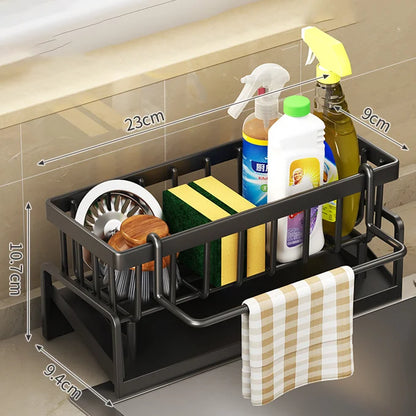 Space Saving Kitchen Sink Storage Rack
