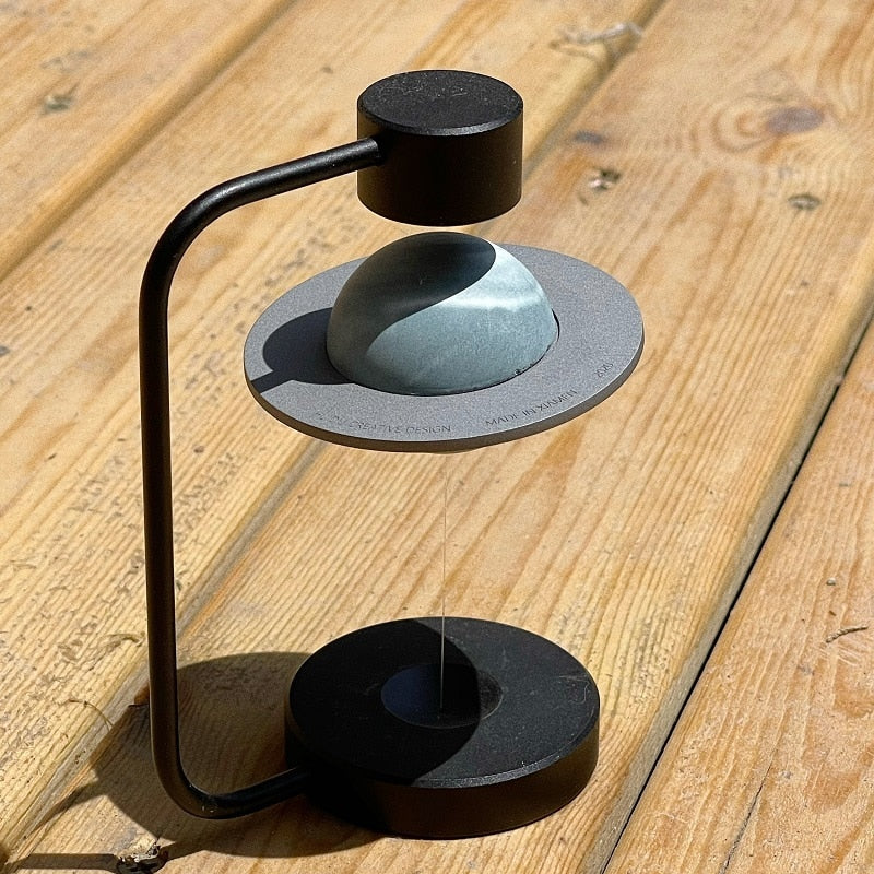 Floating Orb Essential Oil Diffuser Table Lamp - Pexav