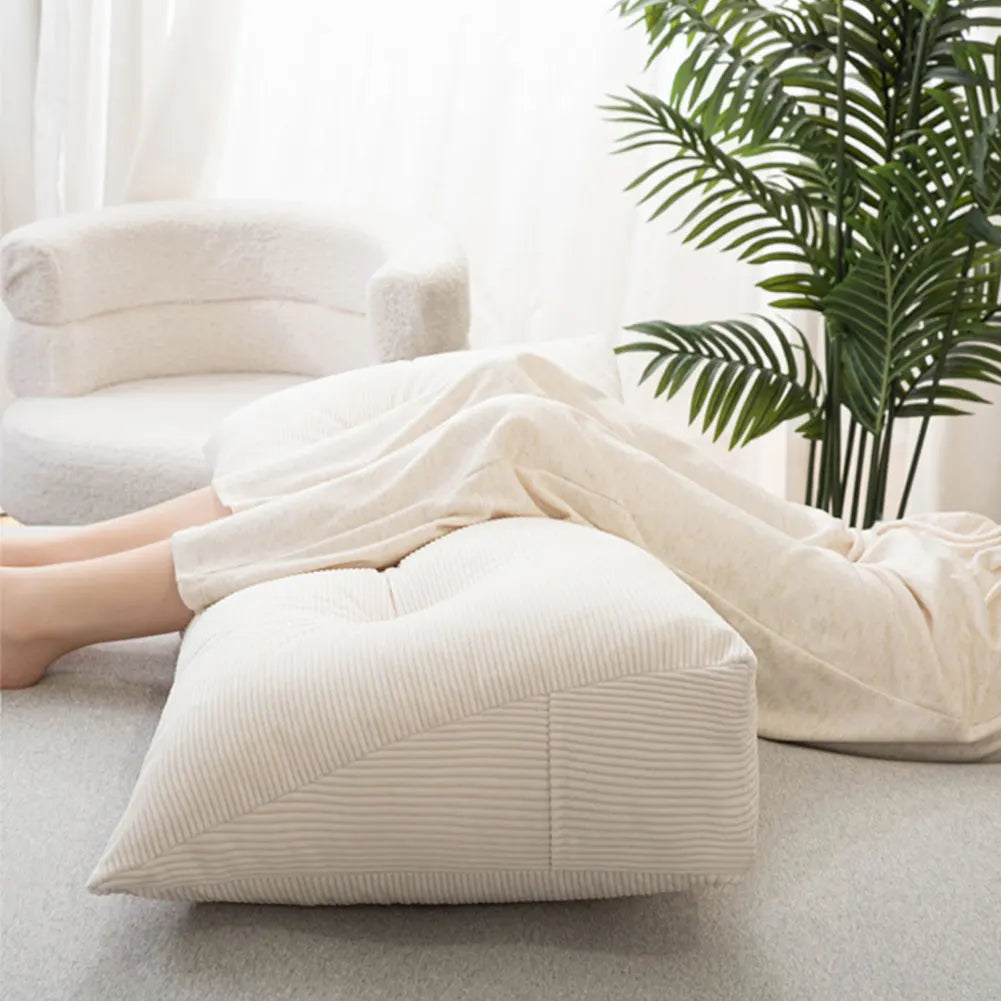 Comfortable Bed Wedge Support Pillow with Soft Cover
