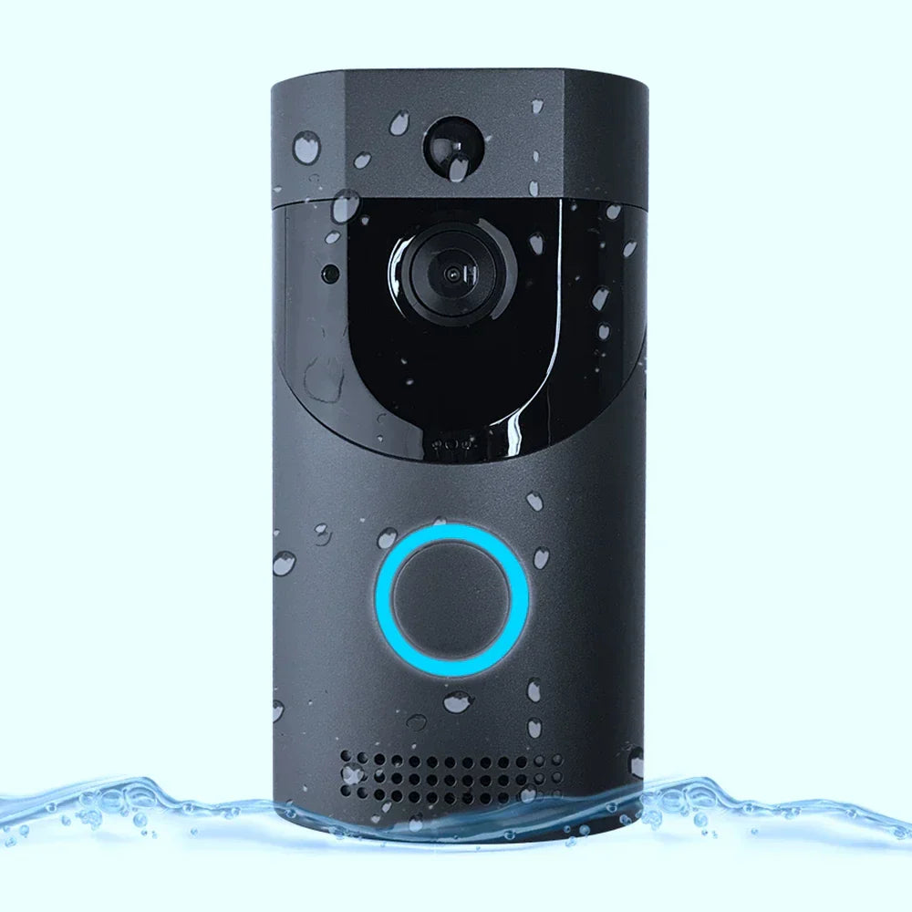 Wi-Fi Video Doorbell with Motion Sensor and HD Camera