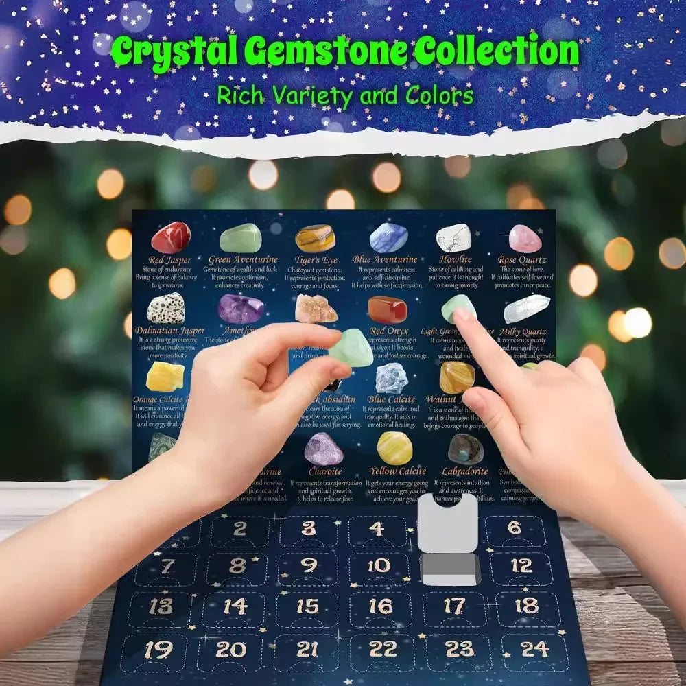 Sparkling Gemstone Countdown Calendar