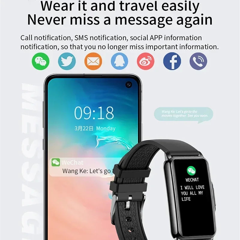 Waterproof Fitness Watch for Men and Women