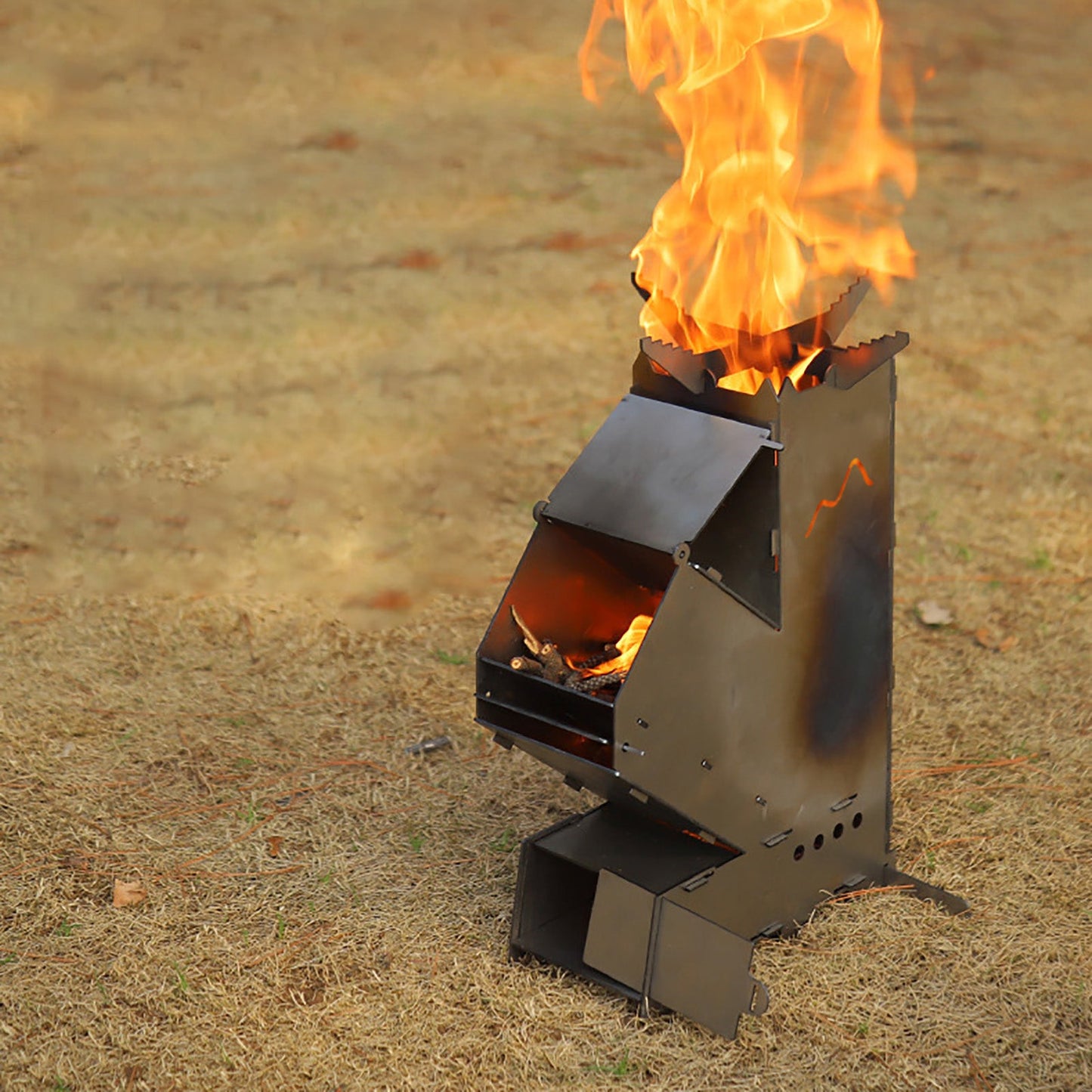 Compact Camping Wood Fired Portable Heater Stove