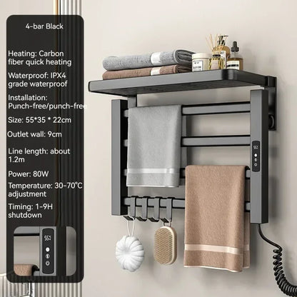 Warm Electric Towel Dryer Storage Rack