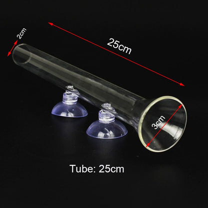 Clear Acrylic Fish Tank Feeding Tube