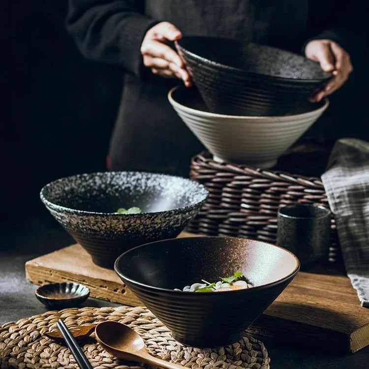 Traditional Handmade Ramen Soup Bowl