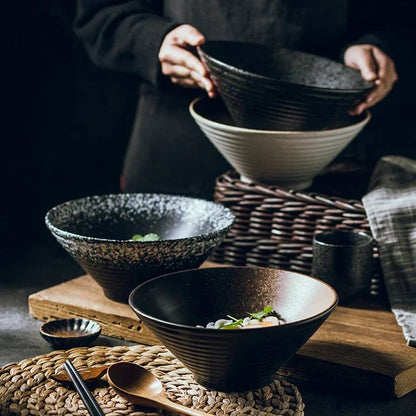Traditional Handmade Ramen Soup Bowl