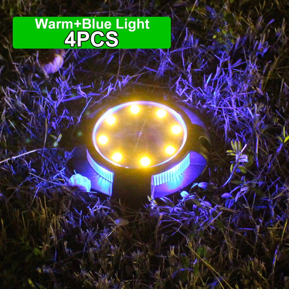 Bright Outdoor Solar Powered Lamp