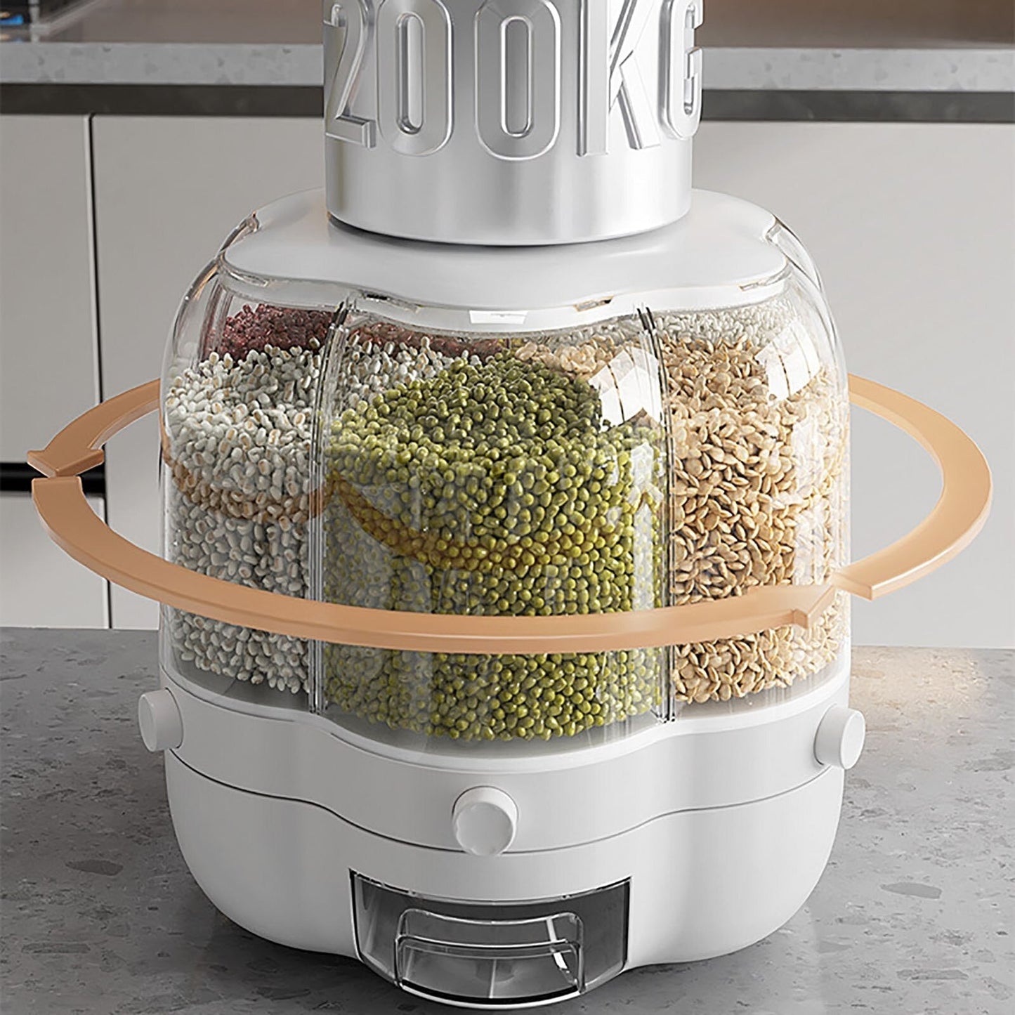 Easy Spin Pet Food Container - Pexav