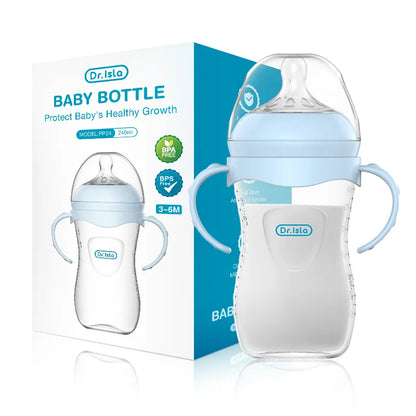Safe Baby Milk Bottle, Easy Clean & Anti Colic Design