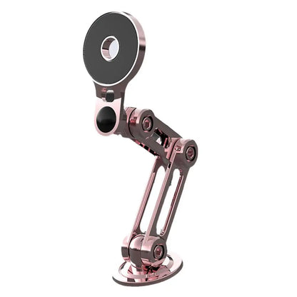 Adjustable Car Phone Mount with Strong Magnet Grip