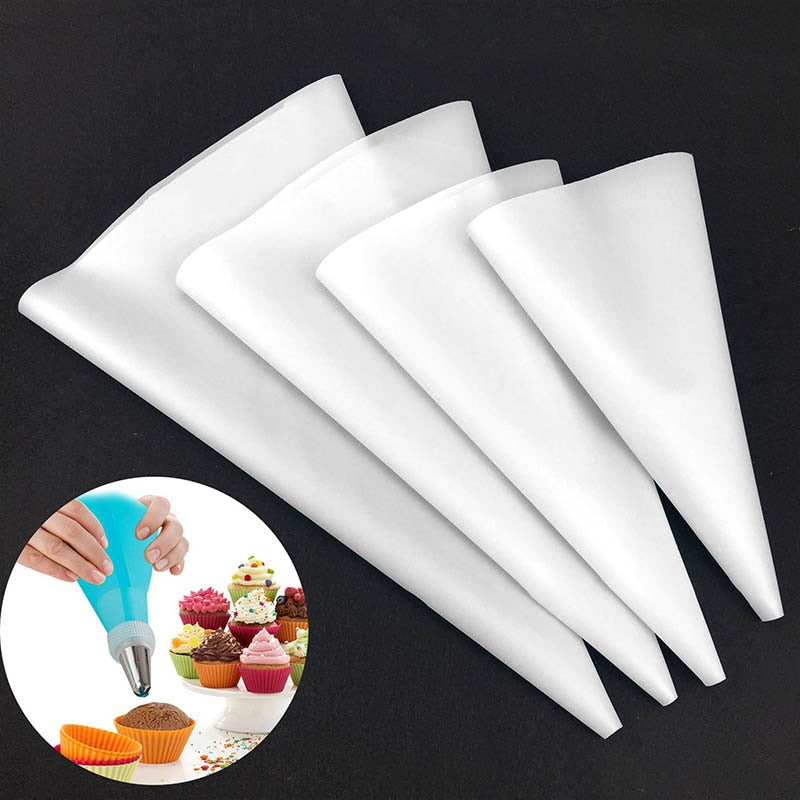 4Pcs Reusable Cake Decorating Piping Bags