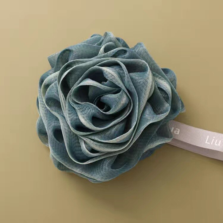 Soft Pink Exfoliating Bath Sponge