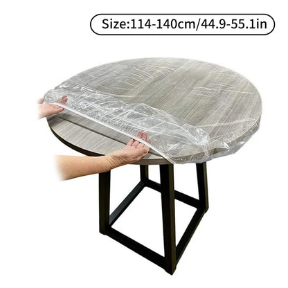 Clear Plastic Durable Table Protector Cover