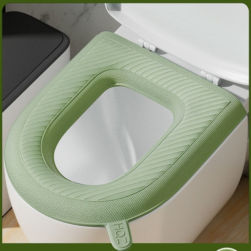 Elastic Easy Clean Bathroom Toilet Seat Cover - Pexav