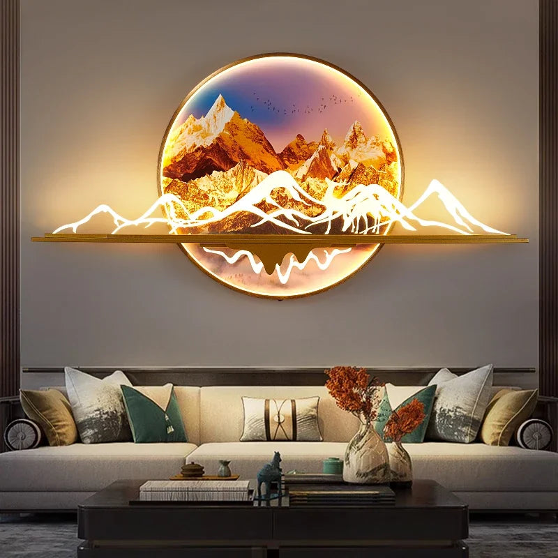 Nature Inspired LED Wall Light Lamp - Pexav