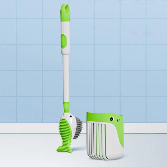 Powerful Bathroom 360 Degree Toilet Brush - Pexav