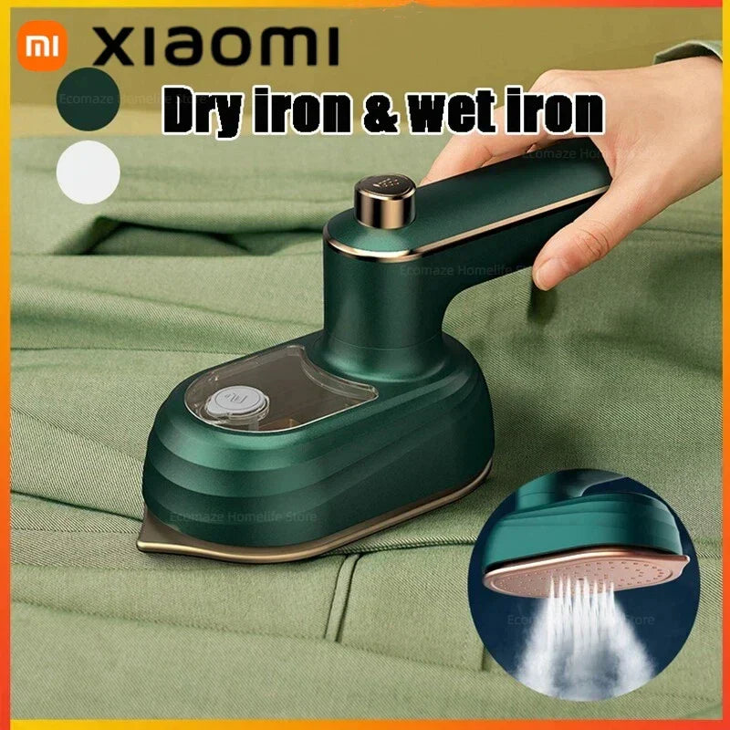 Compact Travel Steam Iron for Easy Garment Steaming
