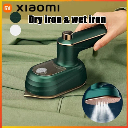 Compact Travel Steam Iron for Easy Garment Steaming