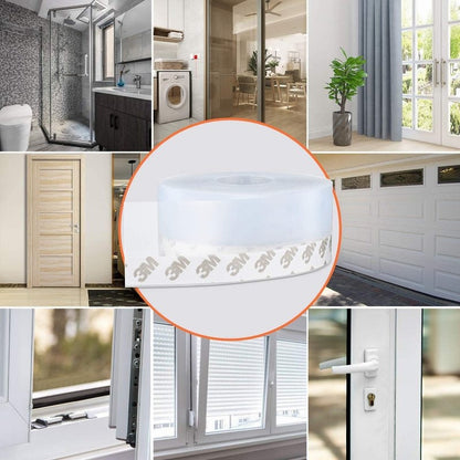 Weatherproof Door Draft Stopper Seal Strip - Pexav