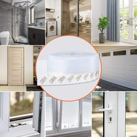 Weatherproof Door Draft Stopper Seal Strip - Pexav