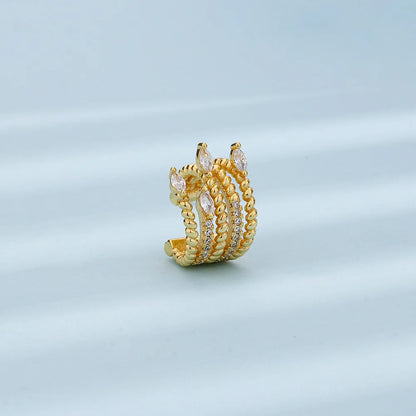 Unique Story Cuff Earrings