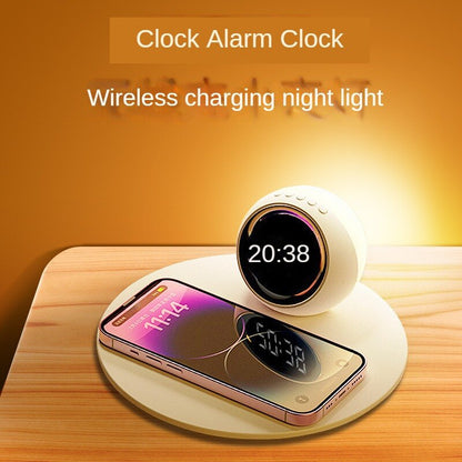 Smart Wake Up Clock with Wireless Charging