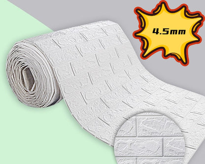 Textured Brick Pattern Wall Decals Stickers