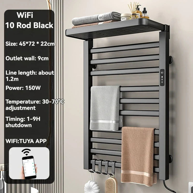 Warm Electric Towel Dryer Storage Rack
