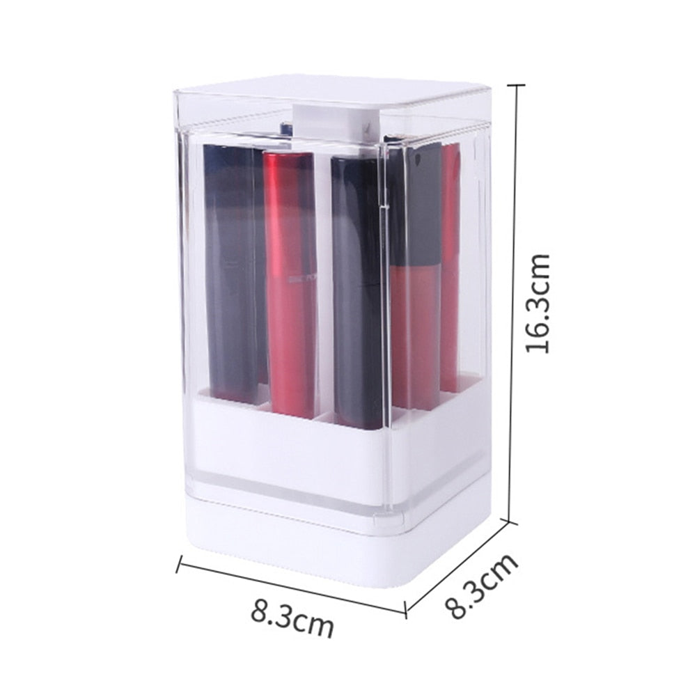 Clear Cosmetic Storage Case Makeup Holder