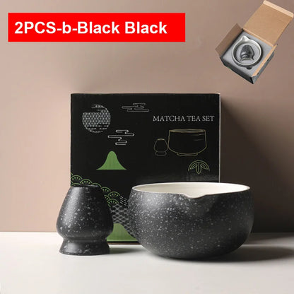 Variant image for Japanese Matcha Bowl Set Green 550ml Ceramic with Spout for Tea Ceremony-11