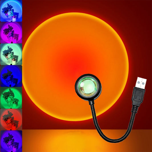 Compact LED Colorful Table Lamp - Pexav