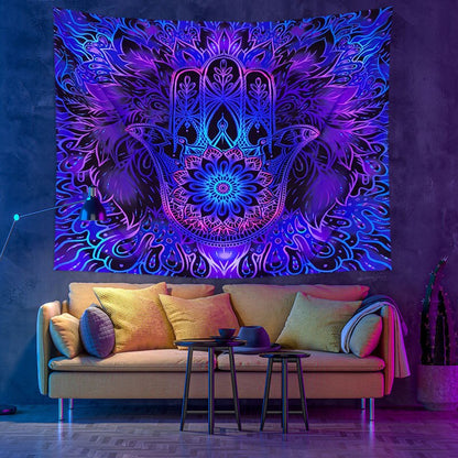 Vibrant Bright Wall Hanging Tapestry
