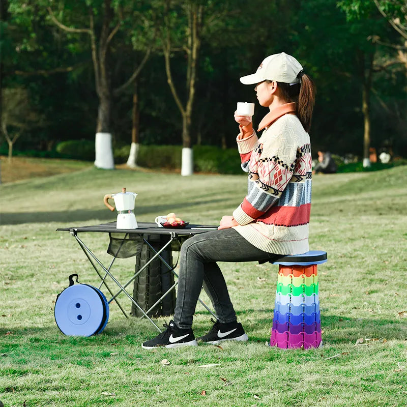 Compact Folding Camp Stool