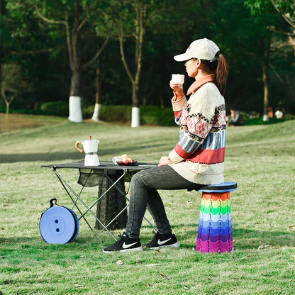 Compact Folding Camp Stool