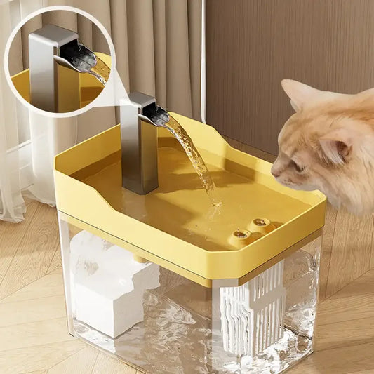 Easy Clean Pet Drinking Water Fountain - Pexav
