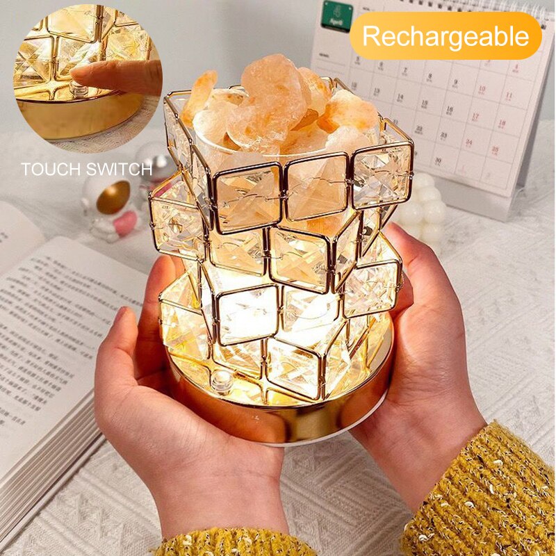 Sparkling Decorative Glass Table Lamp