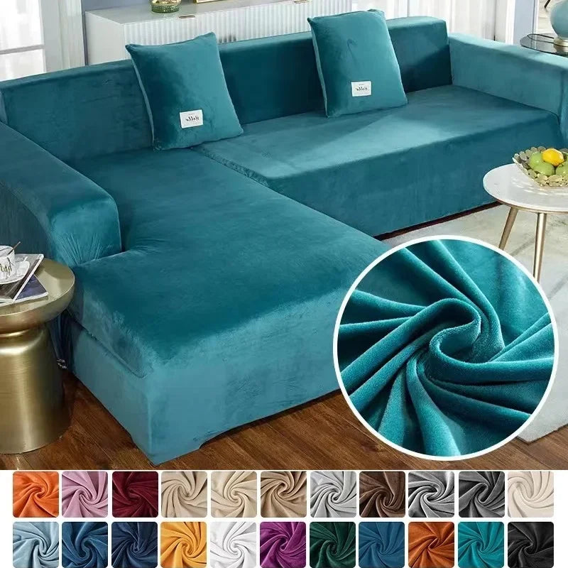 Soft Fitted Couch Slipcover - Pexav