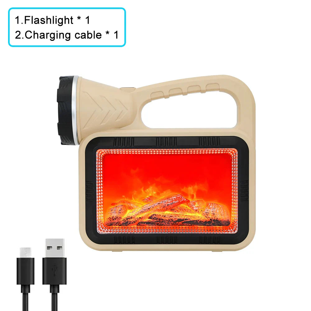 Bright Outdoor Solar Powered Camping Light