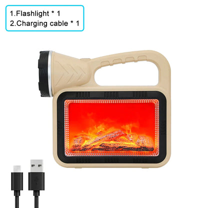 Bright Outdoor Solar Powered Camping Light