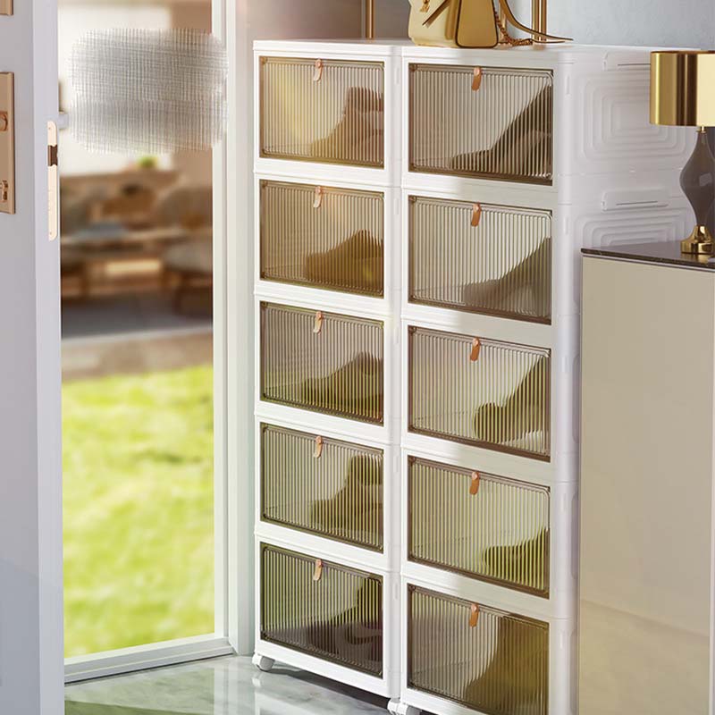Clear Stackable Shoe Organizer - Pexav