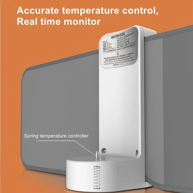 Compact Baby Bottle Warmer with Thermostat - Rechargeable Portable Heater