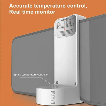 Compact Baby Bottle Warmer with Thermostat - Rechargeable Portable Heater