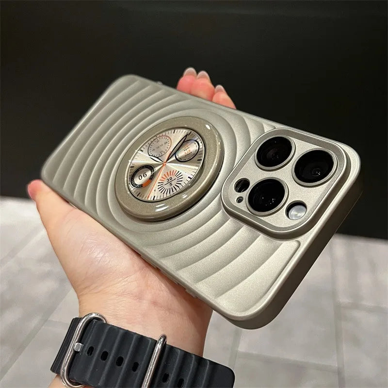 Clear Protective Magsafe Phone Case with Water Design