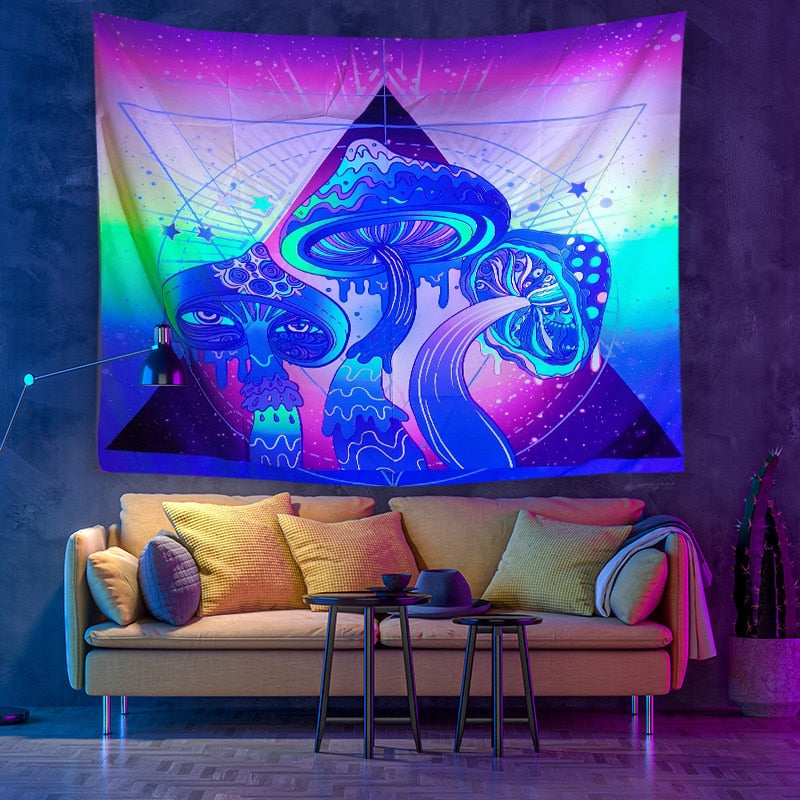 Vibrant Bright Wall Hanging Tapestry