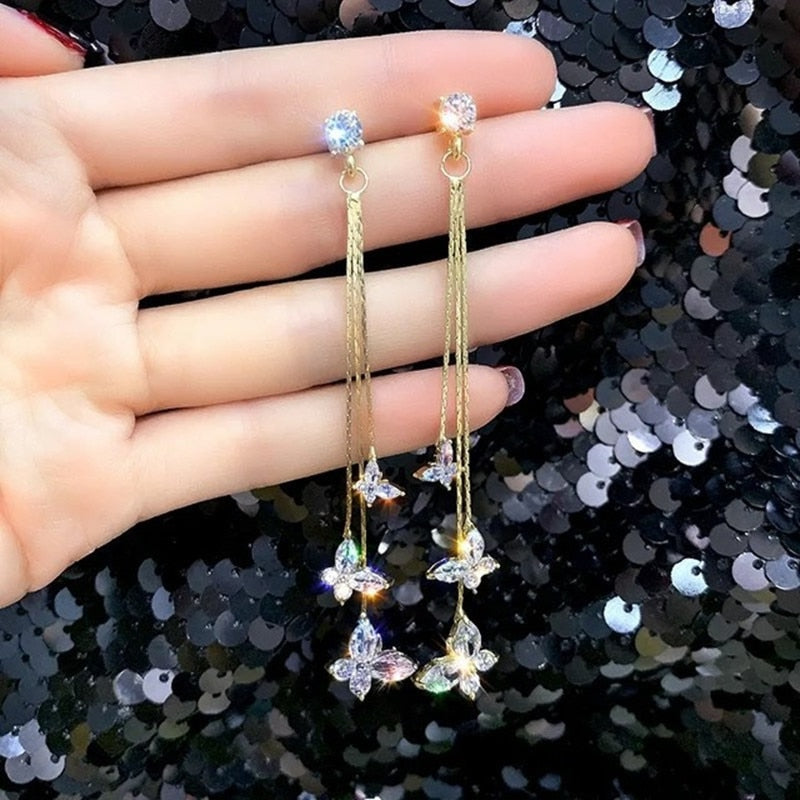 Beautiful Blossom Drop Earrings