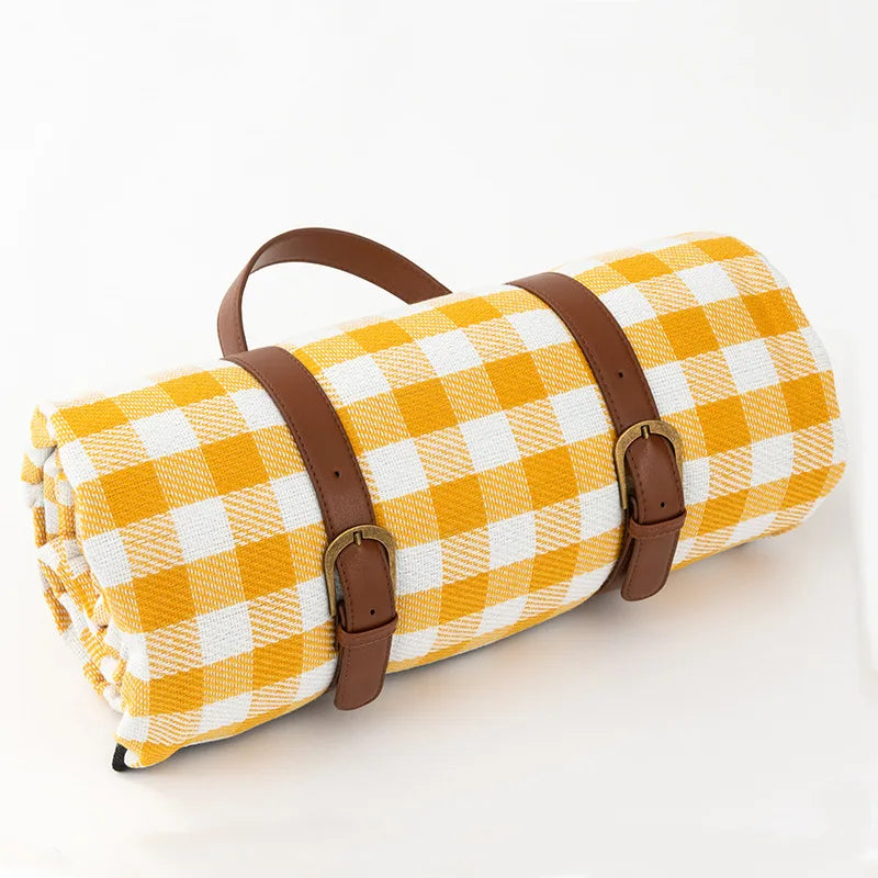 Waterproof Folding Picnic Mat with Handle Strap