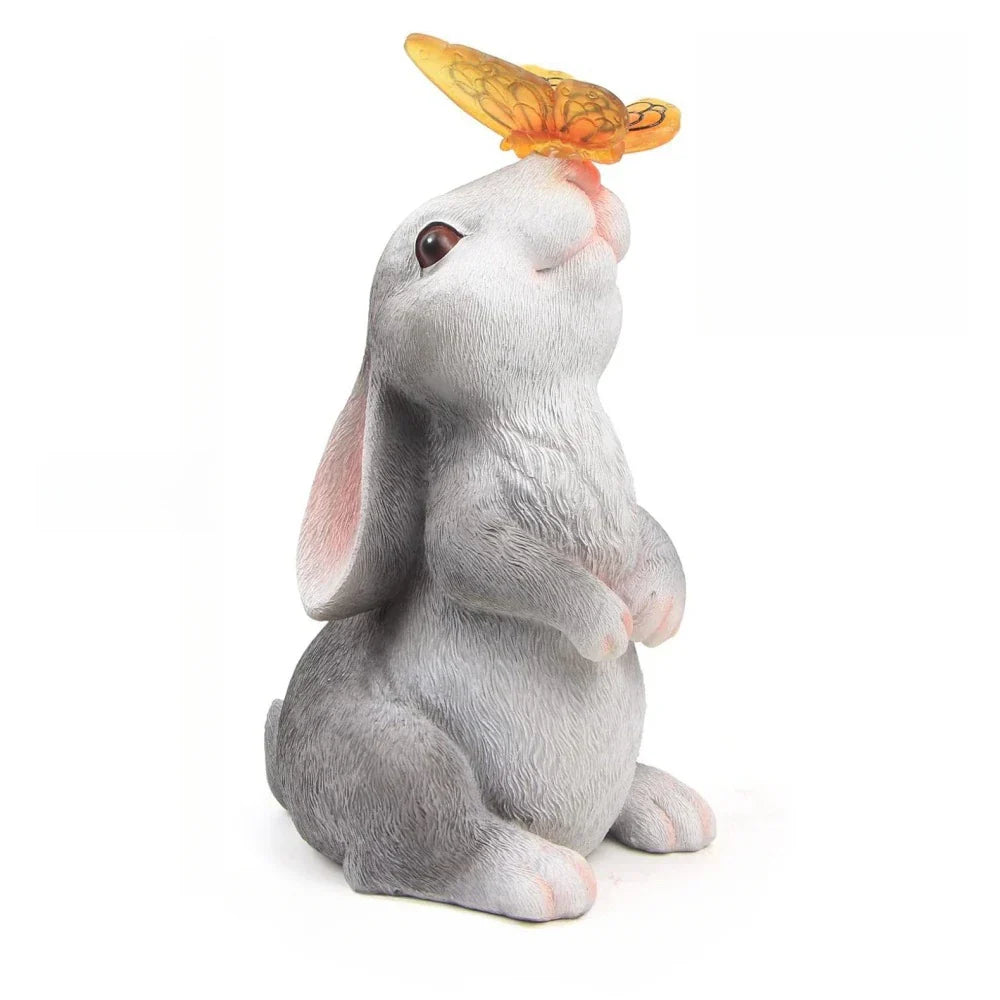 Colorful Rabbit Outdoor Solar Lamp
