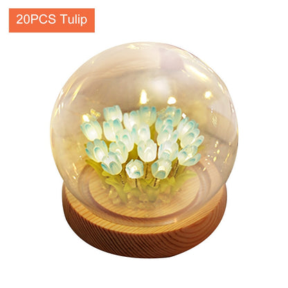 Beautiful Floral Table Night Light